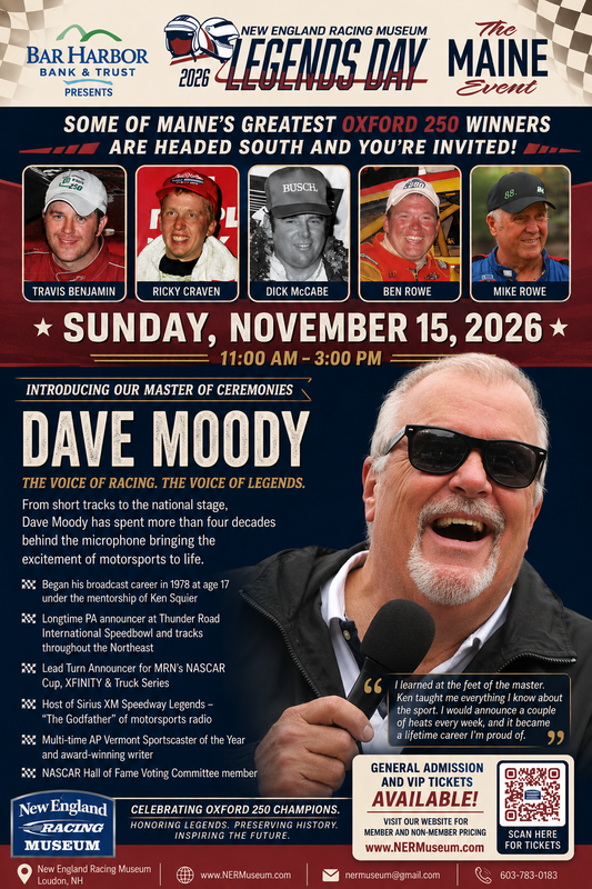 2026 Legends Day Ticket